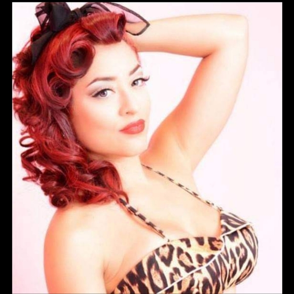 Beach Bash Leopard Beach Wear Bikini Top - Picture 13 of 13